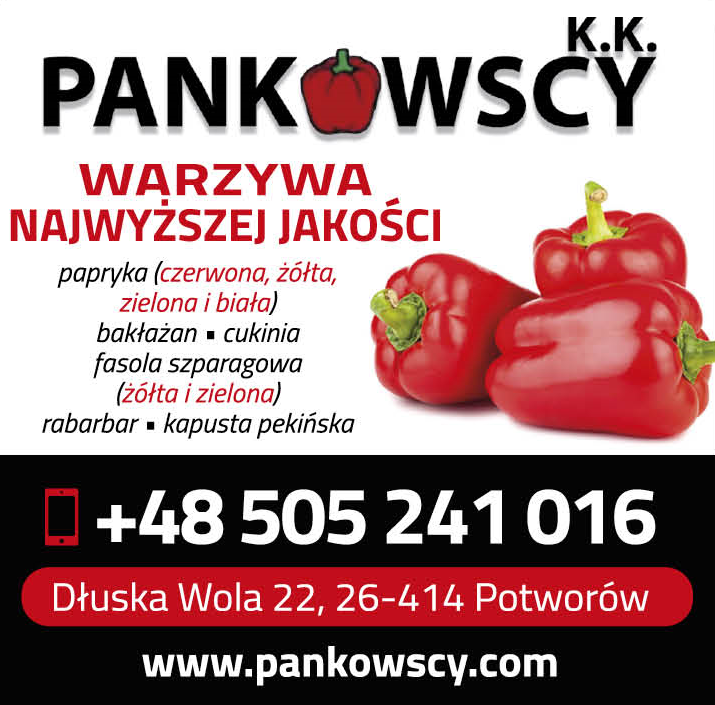 K.K. PANKOWSCY Dłuska Wola Warzywa Najwyższej Jakości
