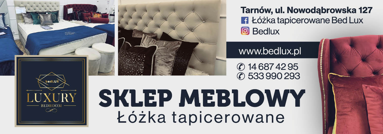 BED LUX Sp. z o.o. Tarnów Sklep Meblowy / Łóżka Tapicerowane