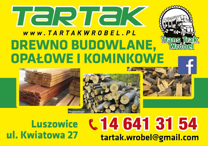 Trans-Trak Wróbel s.c. Luszowice Drewno Budowlane, Opałowe i Kominkowe