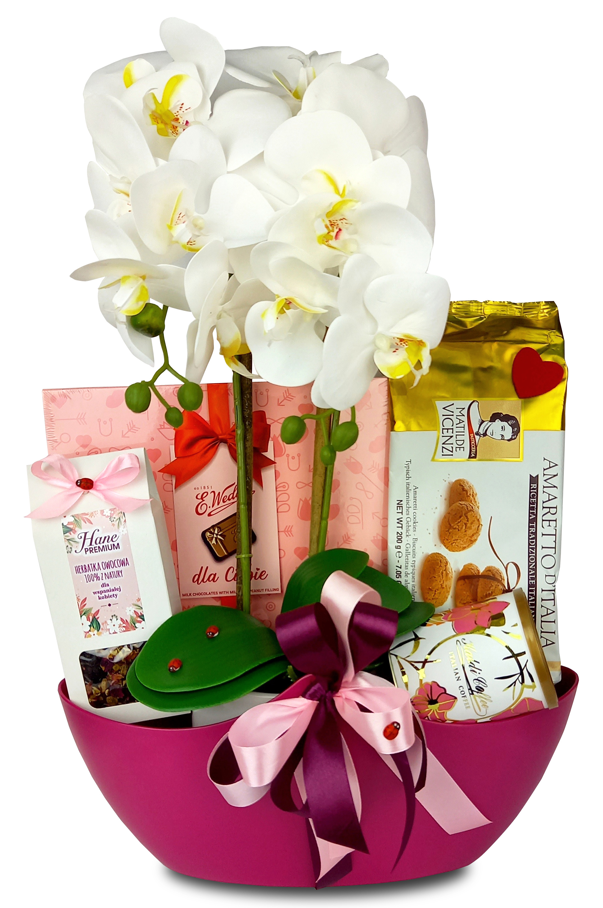 Ester-prezenty - kosz zestaw prezentowy dla kobiety na każdą okoliczność lub bez okazji :)