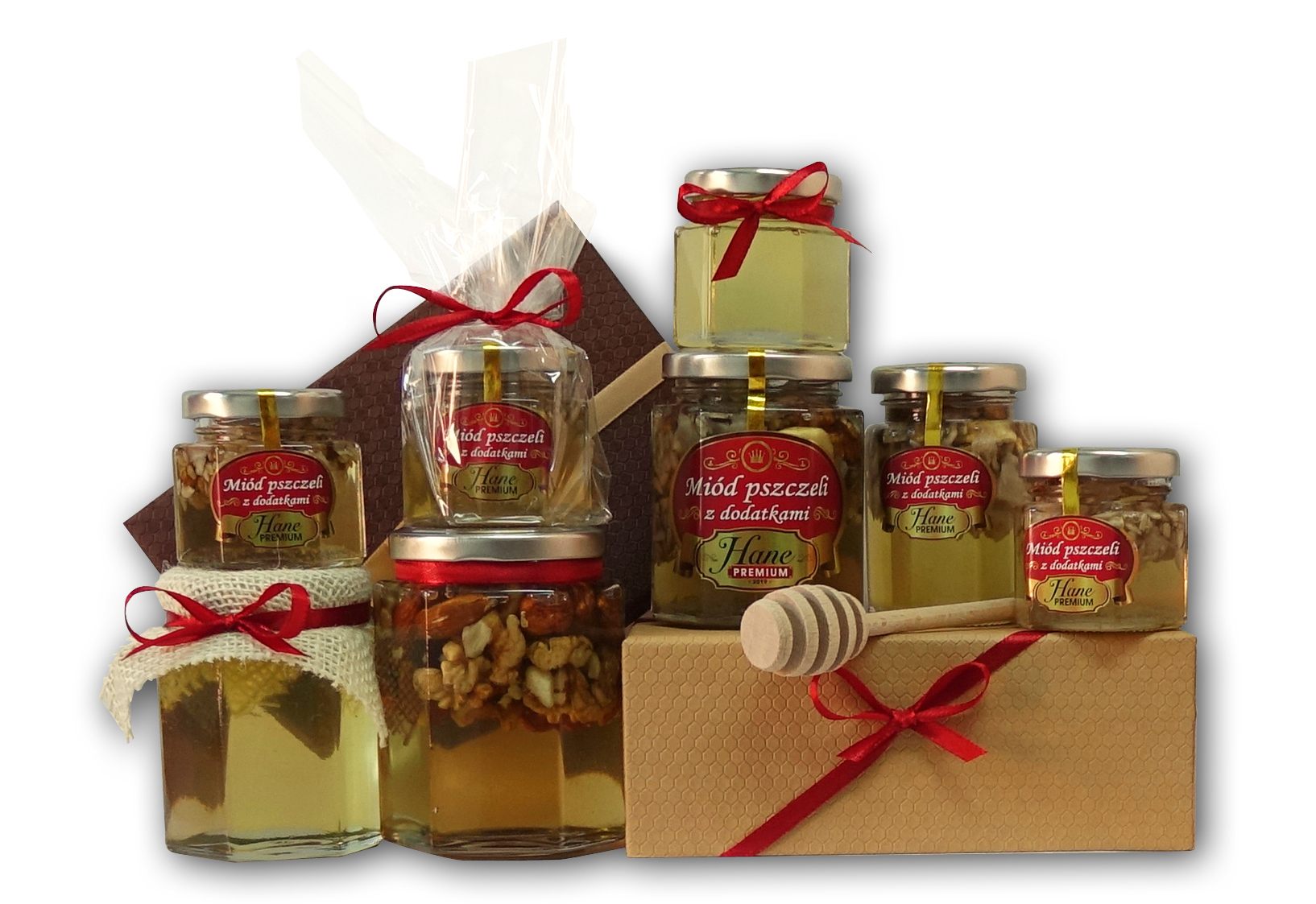 Ester-prezenty - naturalne 100% polskie miody z dodatkami - jako biznesowy upominek dla pracownika 