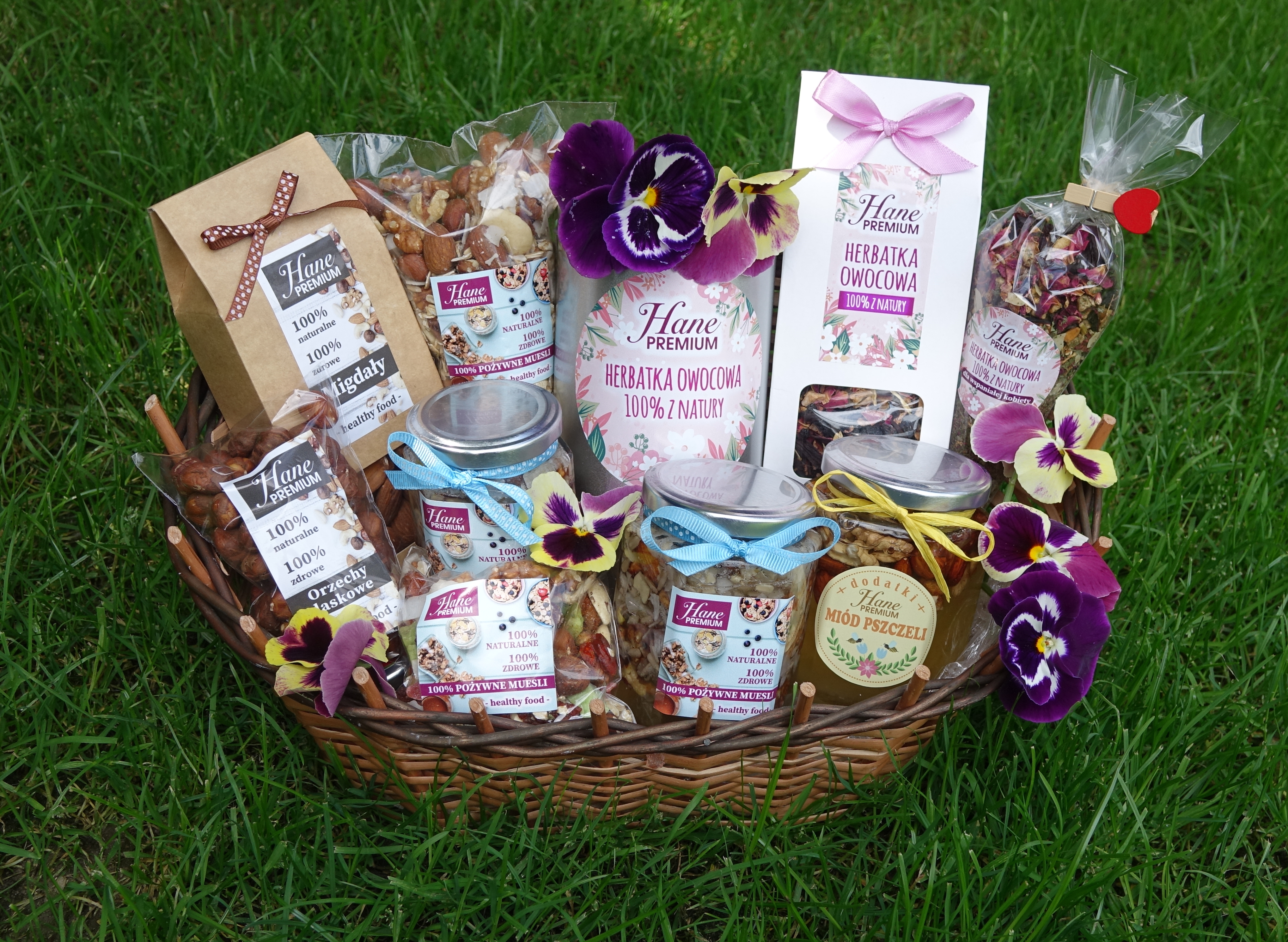 Ester-prezenty - luksusowa marka HANE PREMIUM miód kawa herbata muesli - jako prezent biznesowy