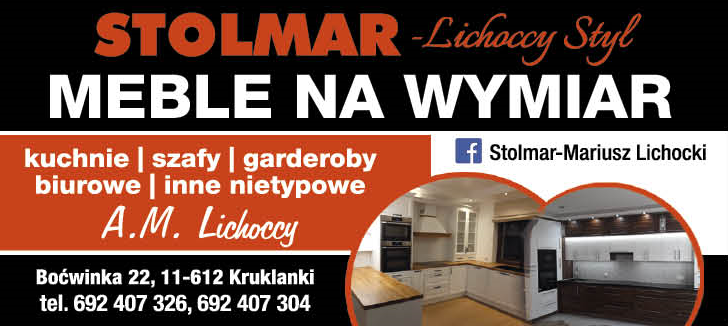 STOLMAR - Lichoccy Styl Boćwinka Meble Na Wymiar - Kuchnie / Szafy / Garderoby Biurowe / Inne
