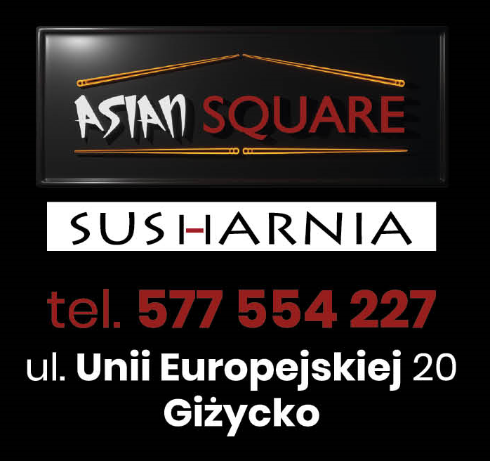 SUSHARNIA ASIAN SQUARE Giżycko Restauracja Sushi