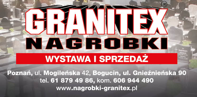 GRANITEX Poznań, Bogucin - Salony Sprzedaży Nagrobków