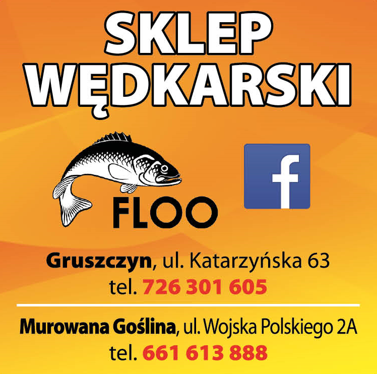 FLOO Sklep Wędkarski Murowana Goślina / Gruszczyn