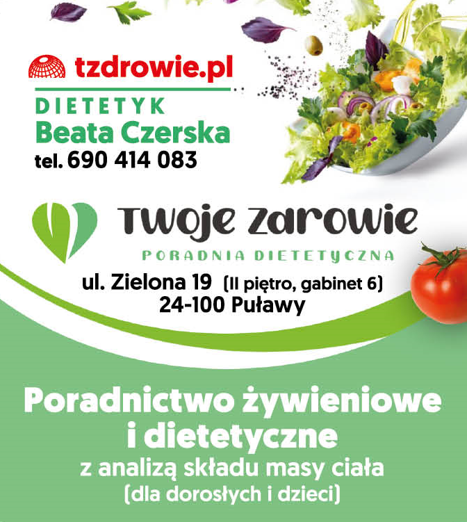 TWOJE ZDROWIE Poradnia Dietetyczna - Dietetyk Beata Czerska Puławy