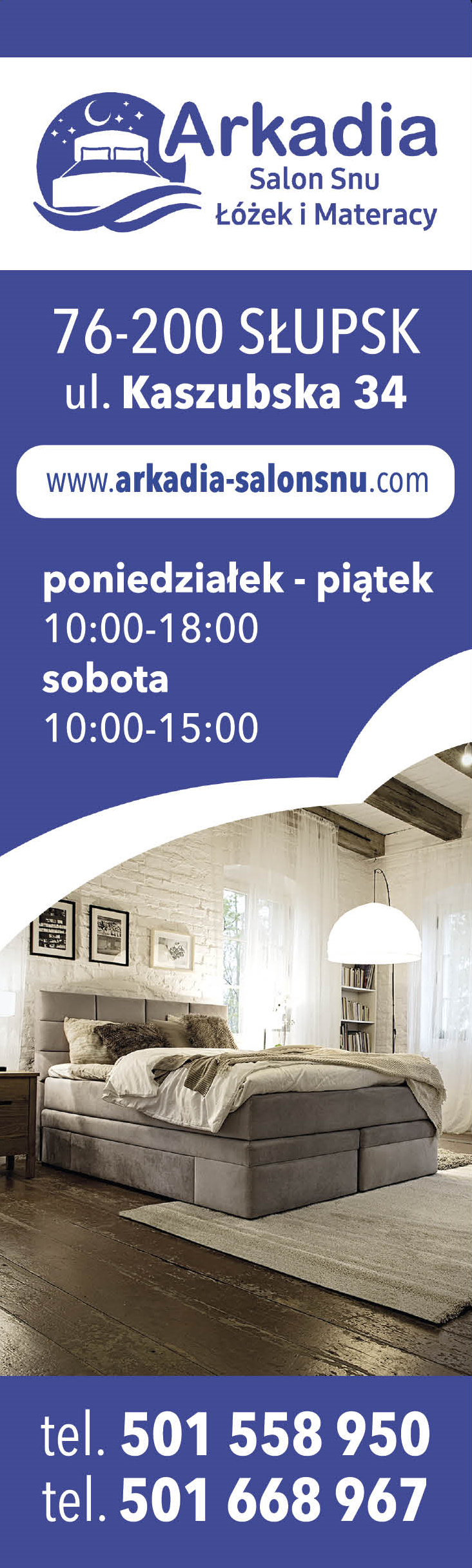 ARKADIA Salon Snu Słupsk - Łóżka i Materace