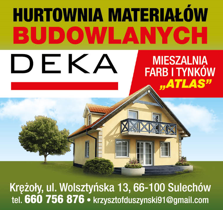 DEKA Krężoły Hurtownia Materiałów Budowlanych / Mieszalnia Farb i Tynków "Atlas"