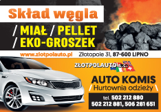 ZŁOTPOLAUTO s.c. A.Sieradzki,P.Polakowski Lipno Autokomis / Hurtownia Odzieży Używanej / Skład Węgla