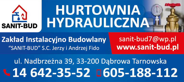 Zakład Instalacyjno-Budowlany "SANIT-BUD" s.c. Jerzy i Andrzej Fido Dąbrowa Tarnowska