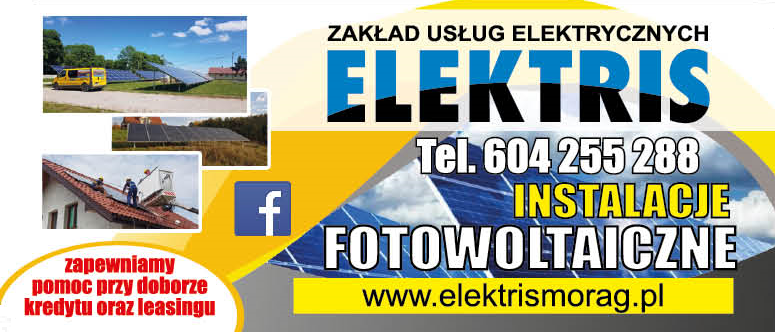 ZAKŁAD USŁUG ELEKTRYCZNYCH "ELEKTRIS" Morąg Usługi Fotowoltaiczne