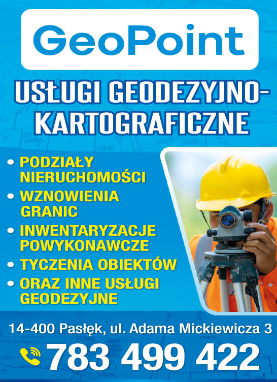 GeoPoint Usługi Geodezyjno-Kartograficzne Pasłęk