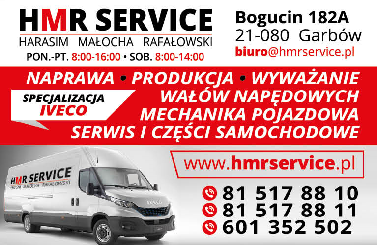 HMR SERVICE HARASIM MAŁOCHA RAFAŁOWSKI SP.J. Bogucin Mechanika Pojazdowa / Serwis i Auto Części