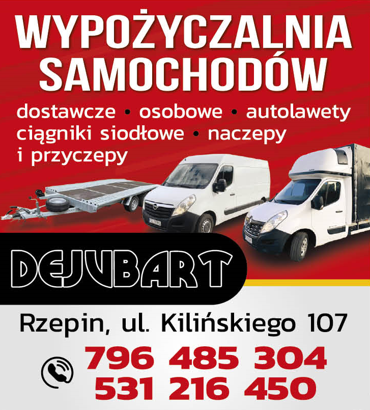 DEJVBART Rzepin Wypożyczalnia Samochodów