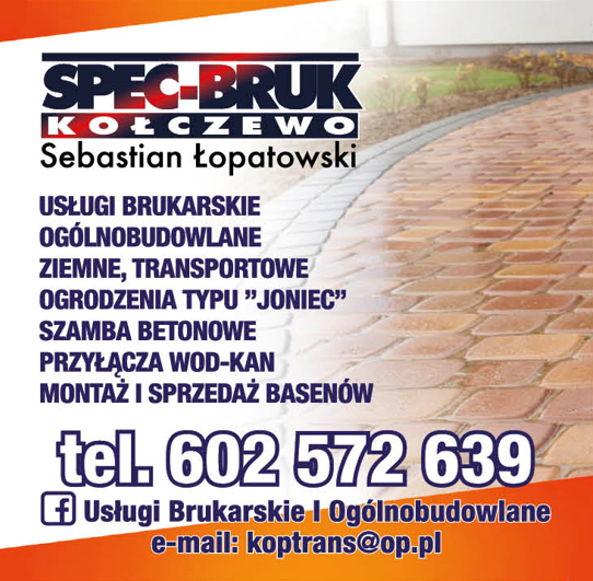 Spec-Bruk Kołczewo - usługi brukarskie i ogólnobudowlane