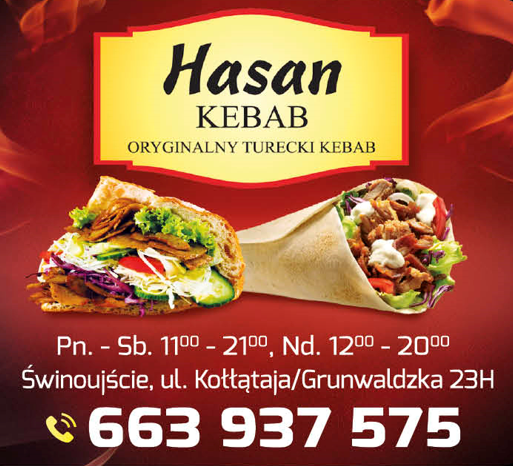 Hasan Kebab, Świnoujście - oryginalny turecki kebab
