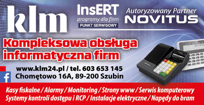 KLM, Chomętowo - kompleksowa obsługa informatyczna firm