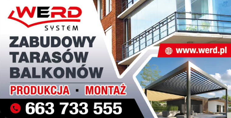 Werd System, Ostrołęka - zadaszenia tarasów