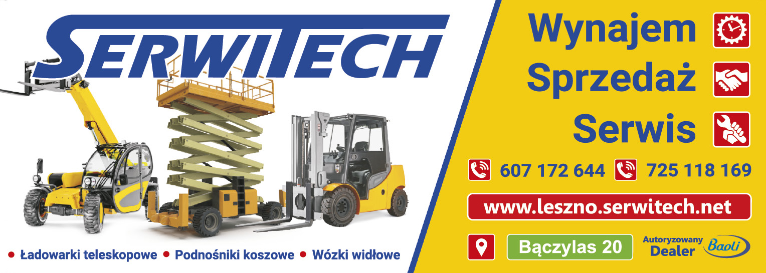 SERWITECH Leszno - kompleksowe usługi dotyczące wózków widłowych