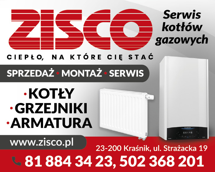 PHU Zisco Kraśnik - KOTŁY, GRZEJNIKI, ARMATURA - sprzedaż, montaż, serwis