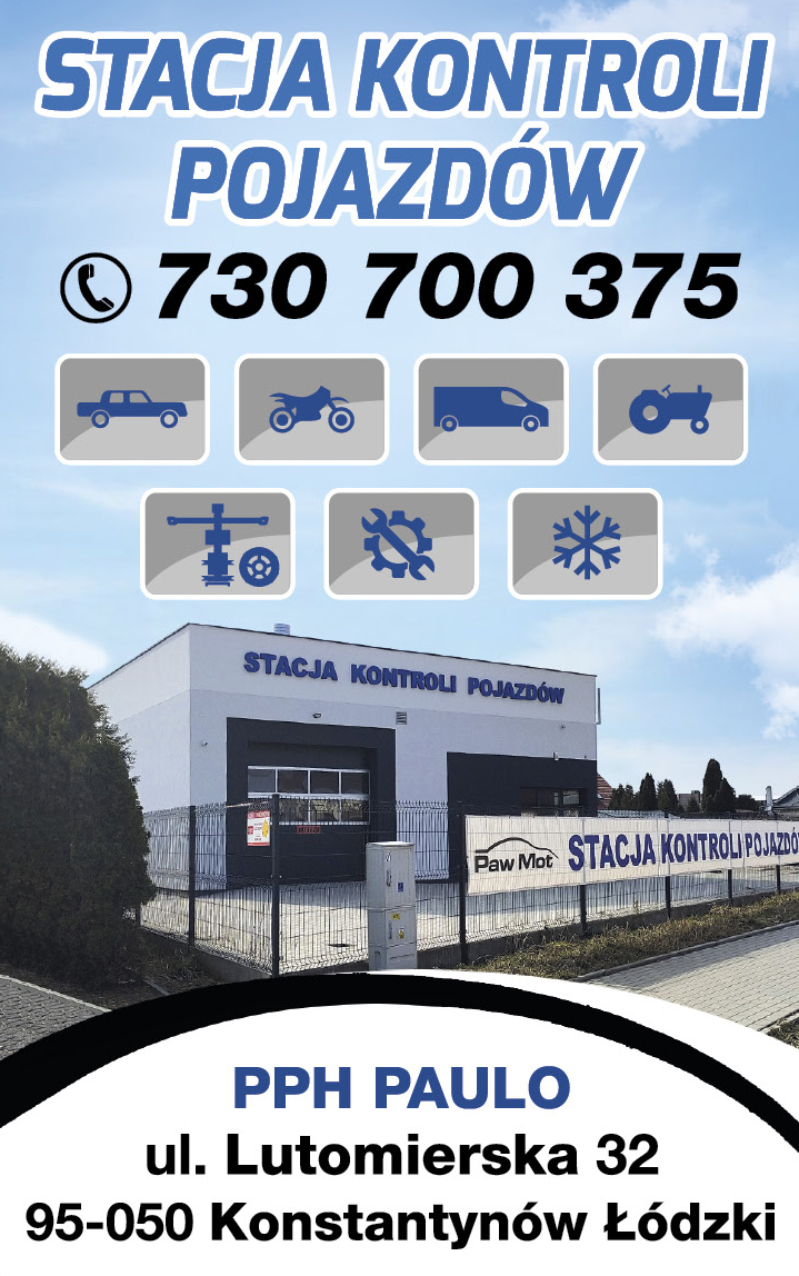 Paw Mot - stacja kontroli pojazdów, Konstantynów Łódzki