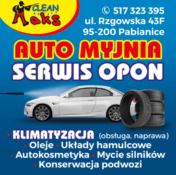 Clean Maks  PABIANIECE - AUTO MYJNIA, SERWIS OPON, KLIMATYZACJA
