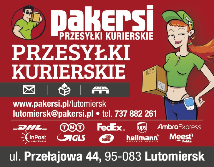 Pakersi - usługi kurierskie Lutomiersk