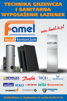 FAMEL INSTAL KONSORCJUM Sp. z o.o. Wieluń Technika Grzewcza i Sanitarna