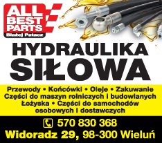 ALL BEST PARTS Błażej Patacz Wieluń  Hydraulika Siłowa