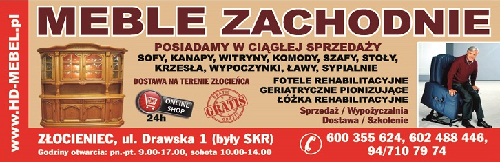 HD- MEBEL Salon Mebli Zachodnich Złocieniec 