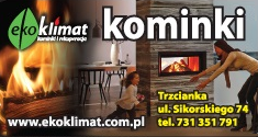 EKO KLIMAT Kominki i Rekuperacja Trzcianka  Kominy / Piecyki / Wypożyczalnia Ogrzewaczy