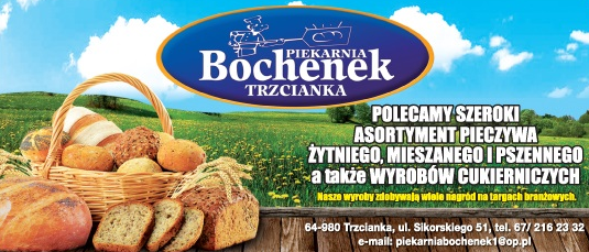 PIEKARNIA BOCHENEK Trzcianka  Pieczywo Żytnie, Mieszane, Pszenne / Wyroby Cukiernicze