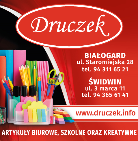 DRUCZEK Białogard Artykuły Biurowe, Szkolne, Kreatywne