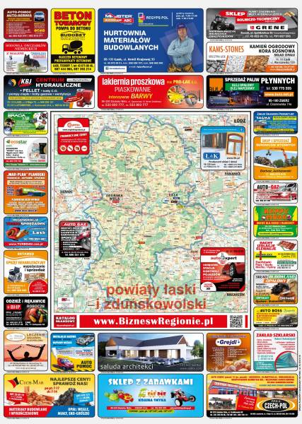 Powiaty łaski i zduńskowolski